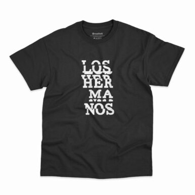 Camiseta Los Hermanos 2019 na cor preta