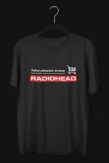 Camiseta Radiohead Fake Plastic Trees Destaque Fundo