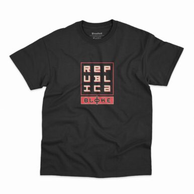 Camiseta Republica Bloke na cor preta