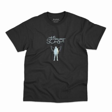 Camiseta The Scripts Freedon Child na cor preta