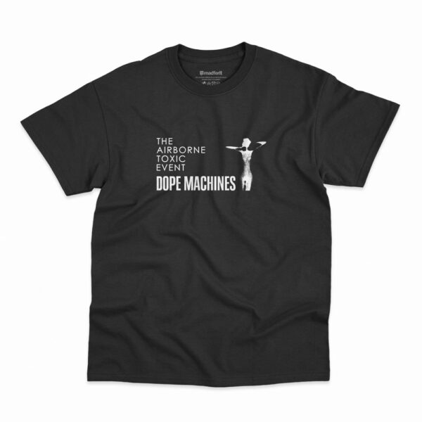 Camiseta The Airborne Toxic Event Dope Machines na cor preta