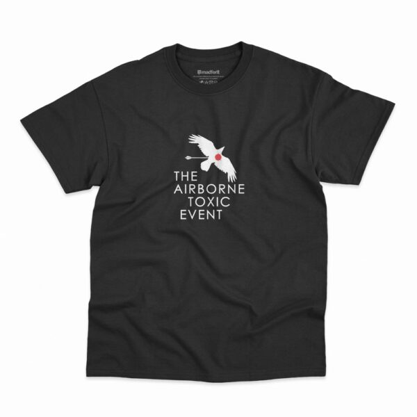 Camiseta The Airborne Toxic Event TATE na cor preta